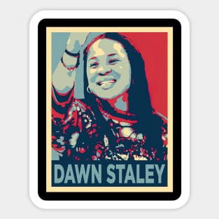 Dawn Staley Women Basketball Sticker